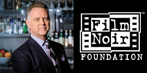 Eddie Muller and Film Noir Foundation logo images